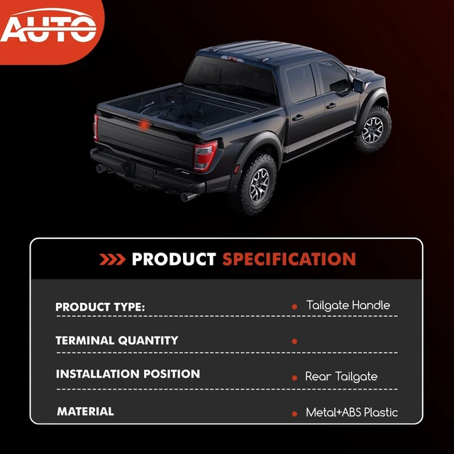 Alt view image 3 of 5 - AUTO OCCASION Tailgate Handle with Backup Camera for Toyota
