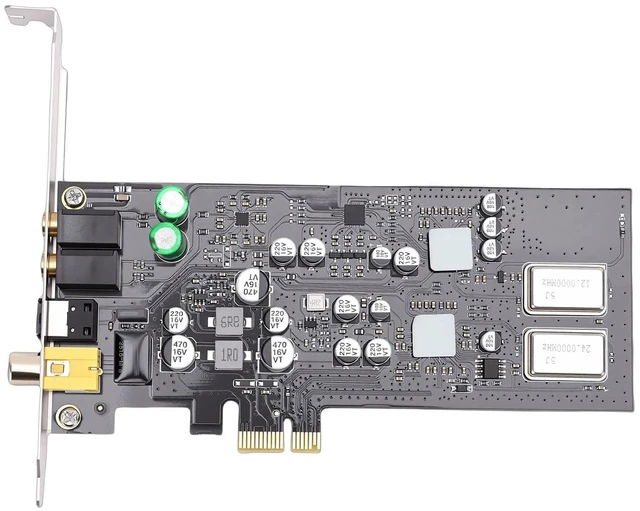 Main image of LICAEVEY PCIE Sound Card, Professional HiFi Audio with Dual DACs and Headphone Drivers, Support for CM108AH Master Controller, ES9018K2M DAC, Optical Coaxial Digital Output