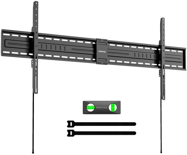 Main image of monTEK Heavy Duty Fixed TV Wall Mount Bracket 75-150 Inch TVs