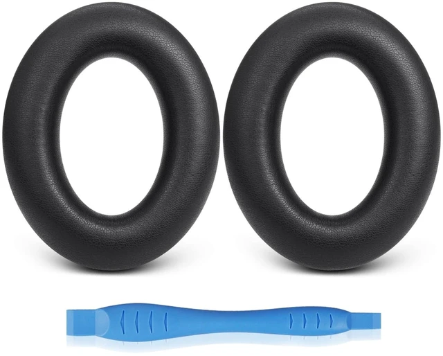 Main image of GEVO Ear Pads Replacement for Sennheiser Accentum/Accentum Plus Wireless Headphones, Earpads Ear Cushions with Protein Leather High Density Foam Noise Isolation (Black)