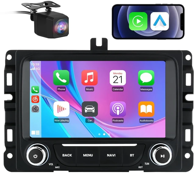 Main image of Junsun Car Radio Stereo for Dodge RAM 1500/2500/3500 2013-2019