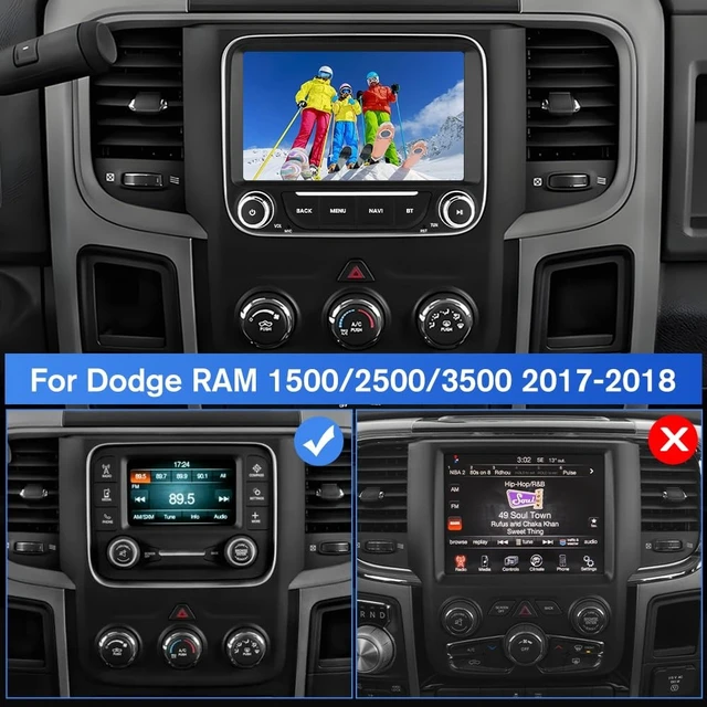 Alt view image 2 of 5 - Junsun Car Radio Stereo for Dodge RAM 1500/2500/3500 2013-2019