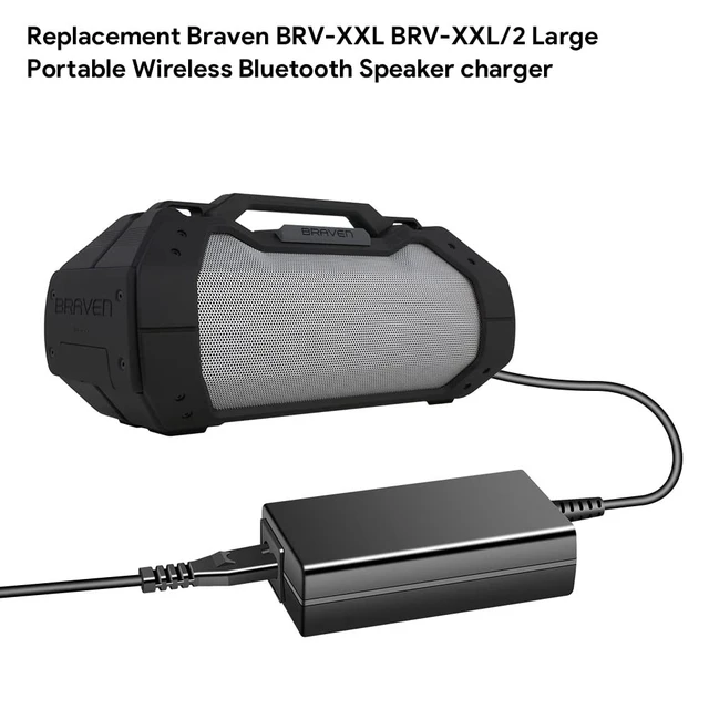 Alt view image 3 of 5 - HKY AC Adapter for Gemini Sound GLS-550 GLS-880 Speaker,Braven BRV-XXL BRV-XXL/2 Large,Thrustmaster T248 T248P T248X T248-X T128-X T128 T128X Racing Wheel Magnetic Pedals Power Supply Cord Charger
