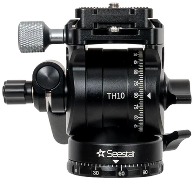 Main image of ZWO Seestar Fluid Tripod Head TH10 for Seestar Telescope Equatorial Mode
