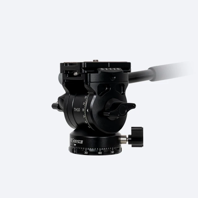 Alt view image 3 of 5 - ZWO Seestar Fluid Tripod Head TH10 for Seestar Telescope Equatorial Mode