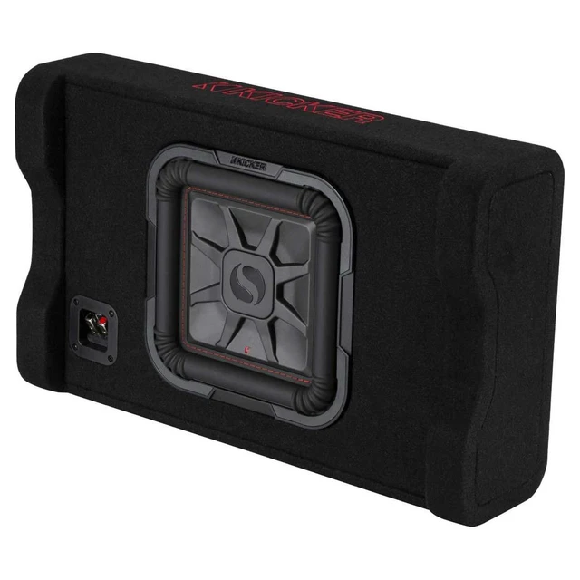 Alt view image 5 of 5 - KICKER 49L7TDF102 Down-Firing 10" L7T 2-Ohm Subwoofer Enclosure, 500 Watts RMS