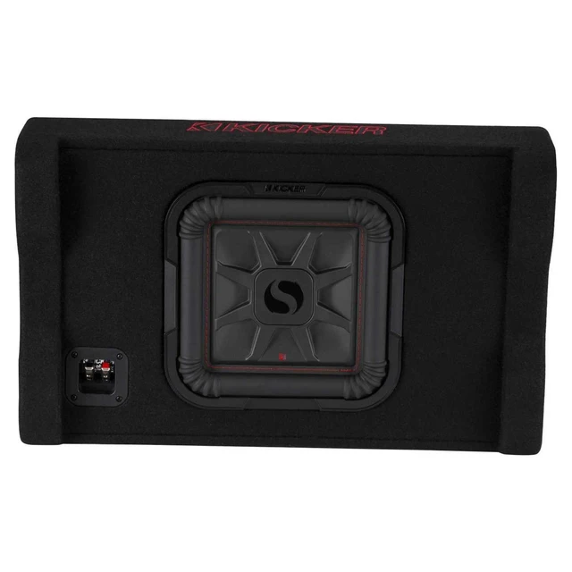 Alt view image 4 of 5 - KICKER 49L7TDF102 Down-Firing 10" L7T 2-Ohm Subwoofer Enclosure, 500 Watts RMS
