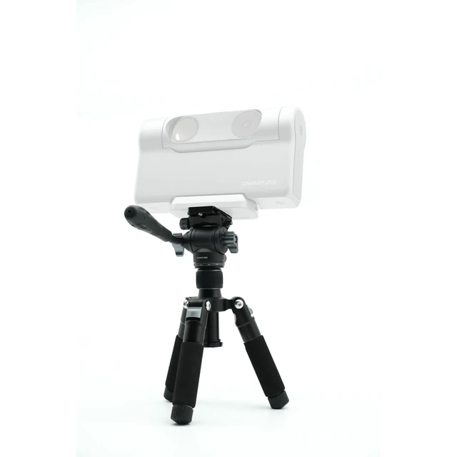 Alt view image 2 of 5 - DWARFLAB Mini Tripod with Hydraulic Head, 1/4 Thread for Dwarf mini and Dwarf 3 Smart Telescopes