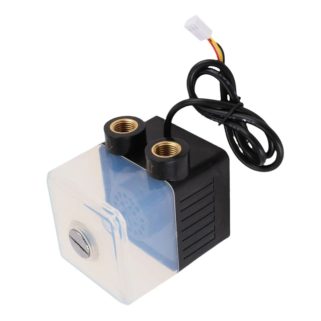 Alt view image 2 of 5 - Water Cooling Pump&,SC-400T DC 12V Ultra-Quiet Water Cooling Pump 4W Reservoir .300L/h for PC CPU Liquid Cooling System