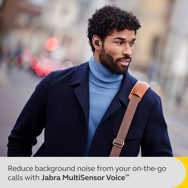 Alt view image 4 of 5 - Jabra Evolve2 True Wireless Earbuds - in-Ear Bluetooth Earbuds with Active Noise Cancellation & 4-Mic MultiSensor Voice Technology - Microsoft Teams Certified, Works with All Meeting Ap