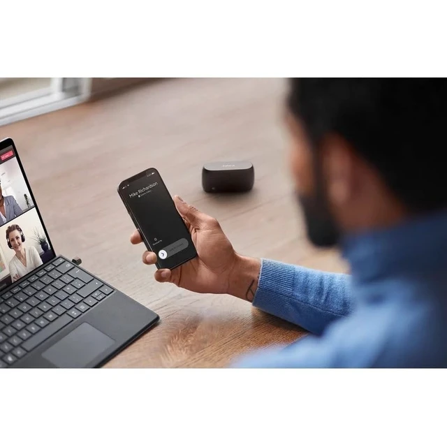 Alt view image 2 of 5 - Jabra Evolve2 True Wireless Earbuds - in-Ear Bluetooth Earbuds with Active Noise Cancellation & 4-Mic MultiSensor Voice Technology - Microsoft Teams Certified, Works with All Meeting Ap