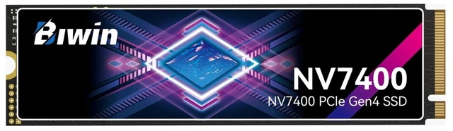Main image of BIWIN Black Opal NV7400 512GB SSD Gen4x4, Read Speed up to 7450MB/s, NVMe M.2 2280 PCIe 4.0 Internal PC Solid State Drive for Laptop/Desktop/PS5