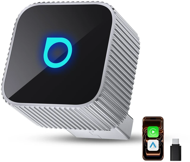 Main image of OTTOCAST Mini Cube Wireless CarPlay Adapter & Android Auto Adapter