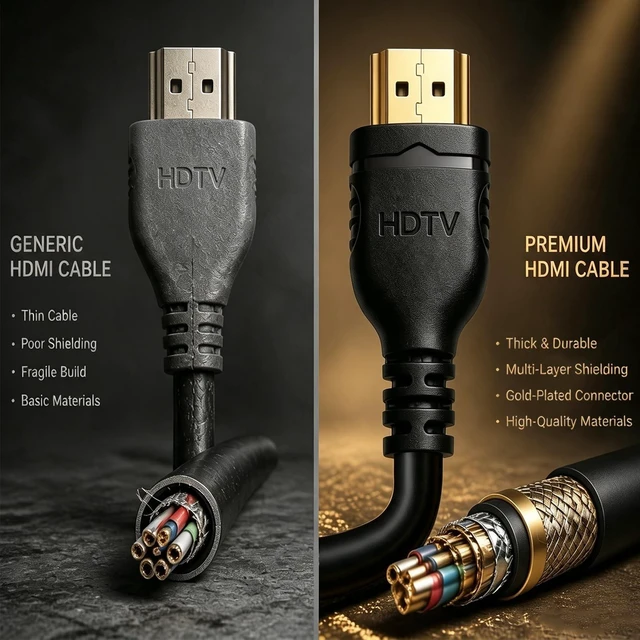 Alt view image 2 of 5 - HDMI Cable 10 ft 5-Pack,4K HDMI 2.0 Cord for TV Monitor HDCP 2.2 CL3 Rated