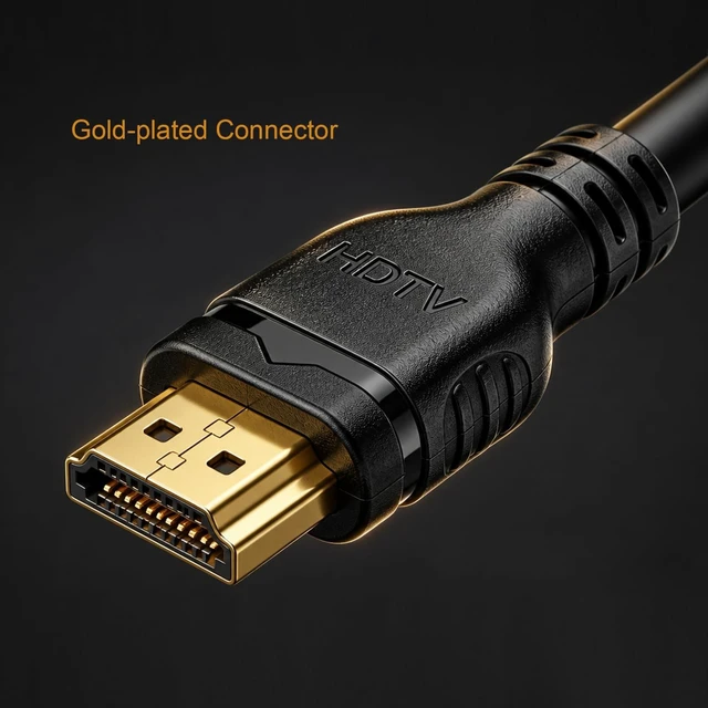 Alt view image 3 of 5 - HDMI Cable 10 ft 5-Pack,4K HDMI 2.0 Cord for TV Monitor HDCP 2.2 CL3 Rated