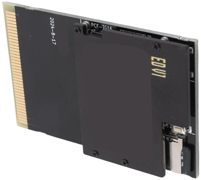 Main image of Dioche PC Engine Game 1000 in 1 Black Gold Board Flash Card for PC Engine & TurboGrafx 16 - Supports NTSC & PAL - 8GB BuiltIn Memory - No Region Limitation
