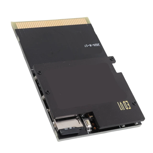 Alt view image 5 of 5 - Dioche PC Engine Game 1000 in 1 Black Gold Board Flash Card for PC Engine & TurboGrafx 16 - Supports NTSC & PAL - 8GB BuiltIn Memory - No Region Limitation