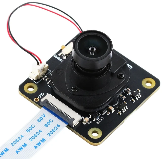 Main image of IMX415 IR-Cut 8MP Camera, IMX415 Sensor 98 FOV Wide-Angle Lens with 22-22pin 15-22pin Cable, Compatible with Raspberry Pi 5 / 4B+ / 3B+ / 3B/ Zero