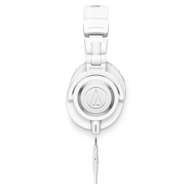 Alt view image 4 of 5 - Audio Technica ATH-M50X White Professional Studio Monitor Headphones