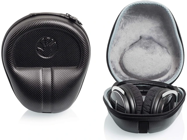 Main image of Slappa Full-Sized HardBody PRO Headphone Case for Audio Technica, Beats, Sony + many more; Black - Dimple (SL-HP-07)