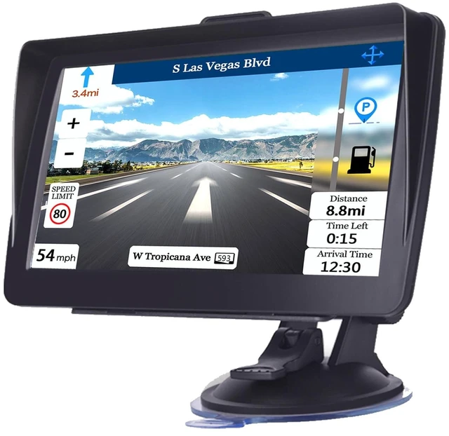 Main image of 7 Inch Car Truck GPS Navigator, 2026 Latest Maps, Voice Speeding Warning