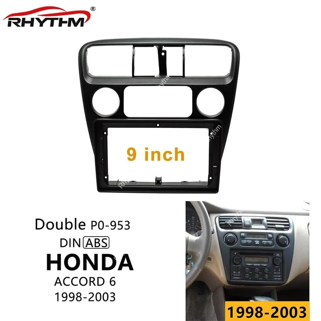 Alt view image 2 of 5 - 9inch 2DIN Installation Dash Kit fits for Honda Accord 6 1998-2003 Aftermarket Android Car Radio Stereo Mounting Fascia Panel