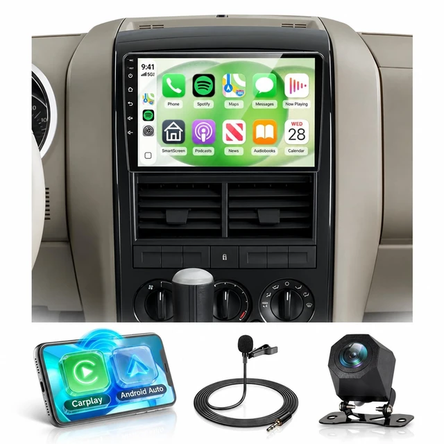 Main image of Rimoody Linux 10.1'' Car Stereo for Ford Explorer Radio 2005-2010 Carplay