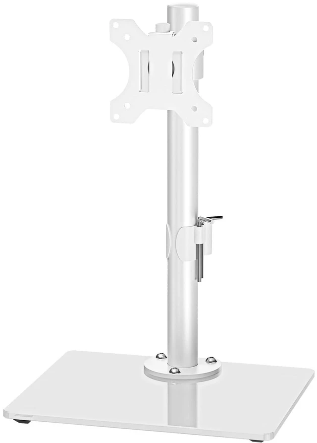 Main image of MOUNTUP Monitor Stand for Desk, Freestanding Monitor Mount Fits 13-32 inch Screen up to 19.8 lbs, Screen Stand with Swivel, Height, Rotation Adjustment, VESA Mount 100 x 100mm, 75 x 75mm