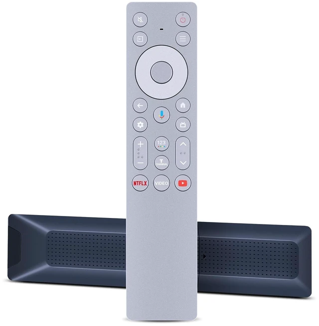 Main image of RYQIF RC933A Replacement Voice Remote Control for TCL QM8K QD-Mini LED 4K UHD Google Smart TV 75QM8K 65QM8K 85QM8K 98QM8K 65C8K 75C89K 75Q8CX7 Q8CX7 85Q8CX7 98Q8CX7 RC813A-No Backlight