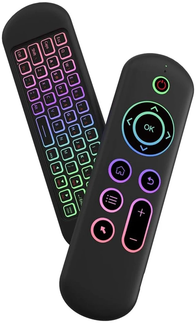 Main image of LUVI Air Mouse Universal Remote Control Mouse Wireless Mini Keyboard Motion Sensing Backlit Rechargeable 2.4G & BT5.2 Compatible with Android TV Box/PC/Smart TV/Projector/All-in-one PC/MAC