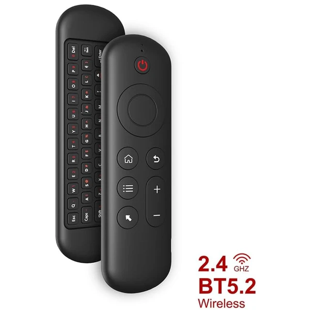 Alt view image 2 of 5 - LUVI Air Mouse Universal Remote Control Mouse Wireless Mini Keyboard Motion Sensing Backlit Rechargeable 2.4G & BT5.2 Compatible with Android TV Box/PC/Smart TV/Projector/All-in-one PC/MAC
