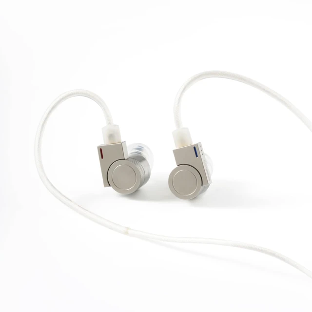 Alt view image 2 of 5 - Fanmusic Softears Edge 11mm Labyrinth-Structured Dynamic Driver IEM High-Performance Titanium Alloy in-Ear Headphone with 2pin 0.78mm Cable