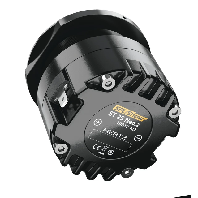 Alt view image 4 of 4 - HERTZ SPL Show Series ST-25K-NEO 1" High Efficiency Compression Tweeters with Grilles and Crossovers
