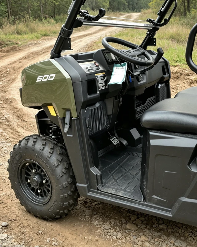 Alt view image 5 of 5 - SAUTVS 6.5" Under Dash Speaker Pods for Polaris Ranger 500 2015-2025 2026