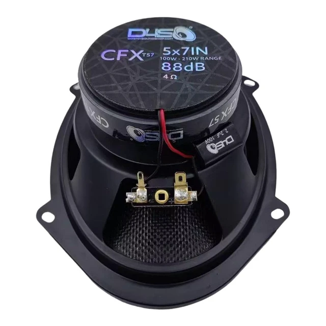 Alt view image 3 of 4 - Down4Sound CFXt57 5x7 6x8 Inch Car Audio Speakers 210W RMS Pair