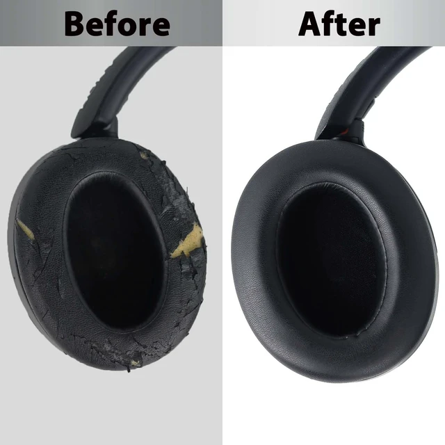 Alt view image 3 of 5 - Adhiper Replacement Ear Pads & Headband Cushion for Sony WH-XB910N (YY2951)