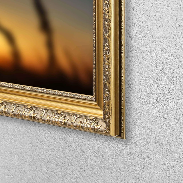Alt view image 5 of 5 - Tv Guard Frame TV Bezel, Compatible With Samsung The Frame TV, 32 Inch, Antique Gold, Suitable for Wall Mounted Televisions