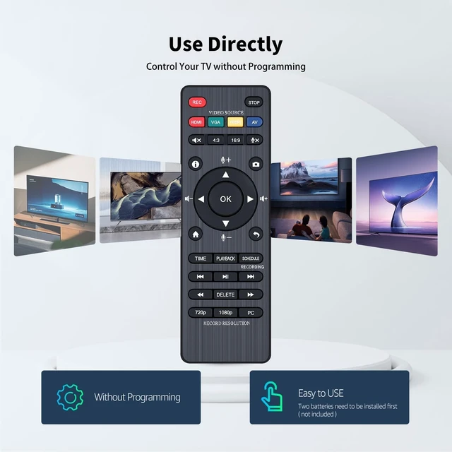 Alt view image 2 of 5 - Snrigw Replacement Remote for ClonerAlliance CA-998P Box Pro Video Recorder