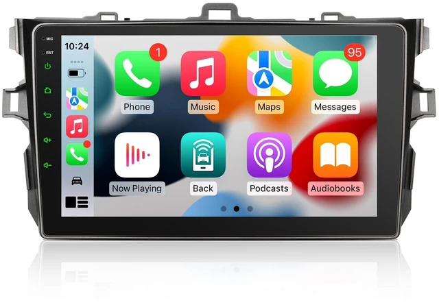 Main image of Car Radio Stereo for Toyota Corolla 2009 2010 2011 2012 2013, 9 Inch Touch Screen Wireless CarPlay Android Auto, GPS AM FM Radio/SWC Bluetooth Linux