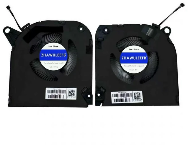 Main image of CPU+GPU Cooling Fan for HP Transcend 16-U 16-U0000 60W N43728-001 Replacement2023 with RTX 4050 Graphics ND8CC19-22H15 ND8CC20-22H16 DC12V 0.50A Fan