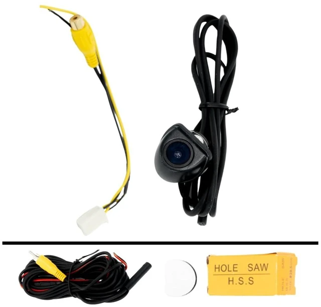 Alt view image 3 of 5 - Car Integrations Plug-and-Play Backup Camera Kit for Select 2013-2014 Mazda CX-5 with 6.1" Factory Display HD Wide-Angle Reverse Camera, No Wire Cutting, Includes Wiring Harness