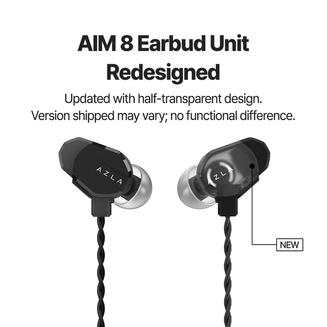 Alt view image 2 of 5 - AZLA AIM8 Gaming Earbuds with Mic, FPS Gaming IEMs for PC, PS5 & USB-C
