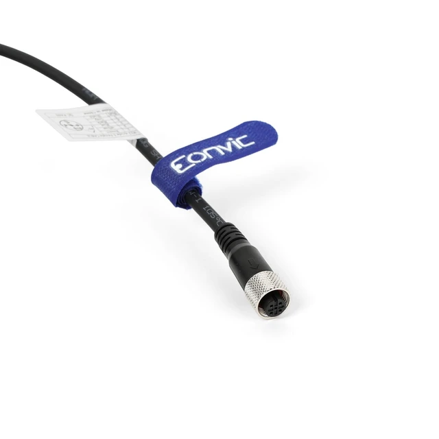 Alt view image 4 of 5 - Eonvic Industrial M12 5 Pin Female Aviation Sensor Connector Electrical PVC Cable 50M