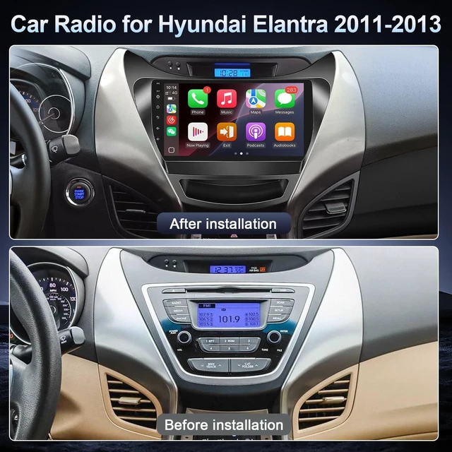 Alt view image 2 of 5 - Leadfan Fast Boot Linux Car Stereo for Hyundai Elantra 2011 2012 2013