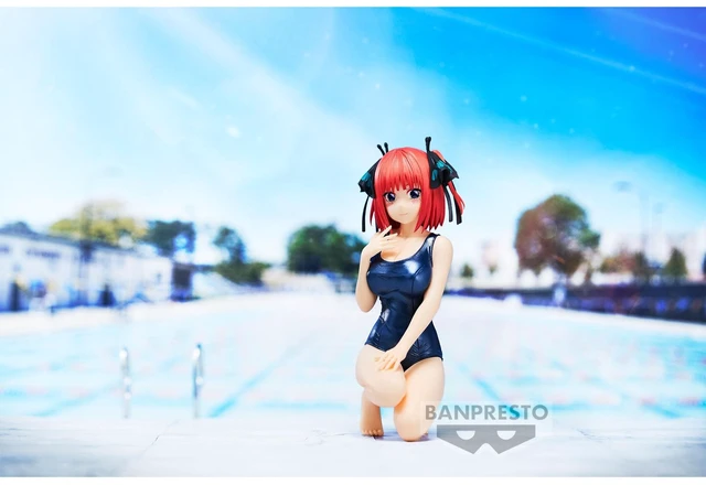 Alt view image 3 of 5 - Banpresto - The Quintessential Quintuplets Movie - Nino Nakano (School Style ver.), Bandai Spirits Celestial vivi Figure