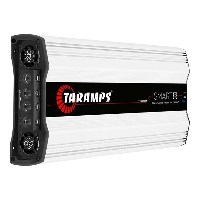 Alt view image 2 of 5 - Taramps Smart 8 Monoblock Amplifier 8000 Watts Rms Multi-Impedance Technology 1~2 Ohms 12.6VDC Output Power, Subwoofer Amp Car Audio Class D, Smart 8k