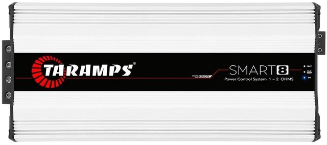 Main image of Taramps Smart 8 Monoblock Amplifier 8000 Watts Rms Multi-Impedance Technology 1~2 Ohms 12.6VDC Output Power, Subwoofer Amp Car Audio Class D, Smart 8k