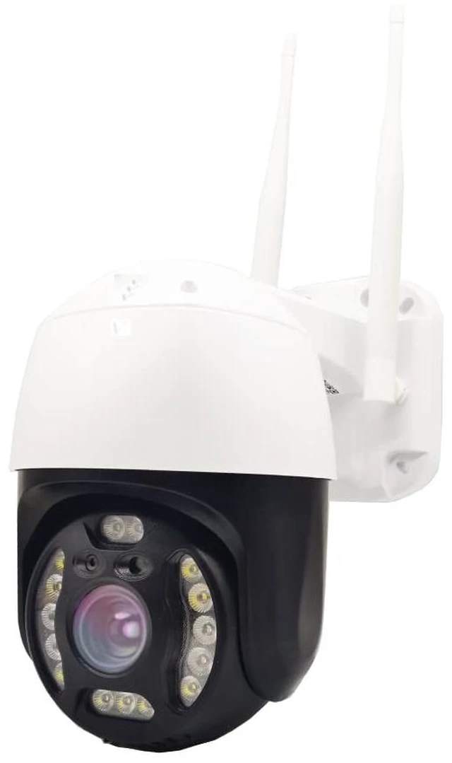 Main image of (8MP 5X Zoom) UltraHD 4K (8MP) Outdoor Security WiFi Wireless IP Camera, 3840x2160, 80ft NightVision, IP66 Weatherproof, Two-Way Audio, MicroSD Recording