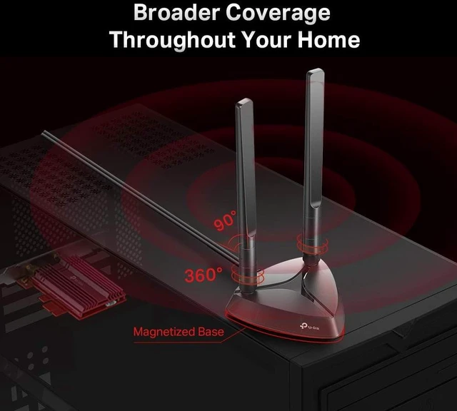 Alt view image 5 of 5 - TP-LINK Archer TX3000E Internal WLAN / Bluetooth 2402 Mbit/s
