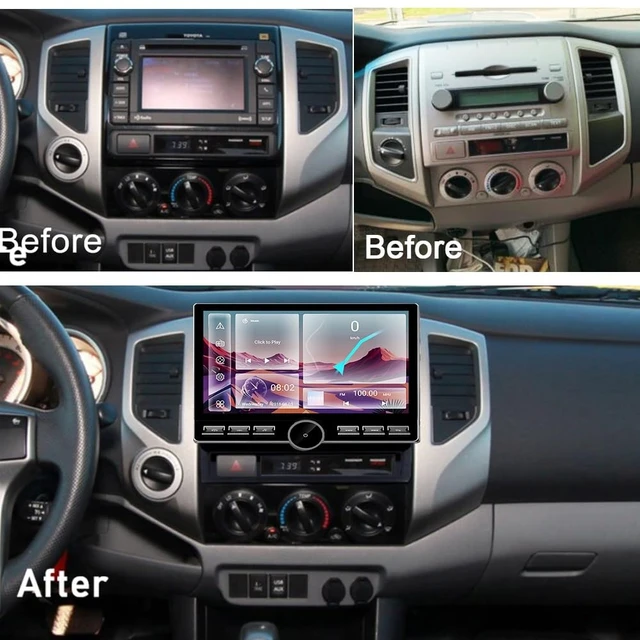 Alt view image 2 of 5 - for Toyota Tacoma Radio 2005-2013 Car Stereo 10.8" IPS Touchscreen